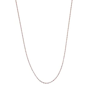 1.35mm Two-Tone Twisted Dorica Chain - 20"