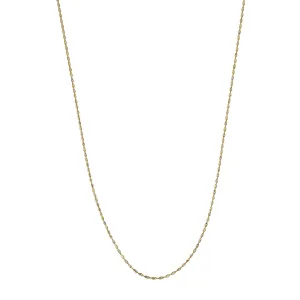 1.35mm Two-Tone Twisted Dorica Chain - 24"