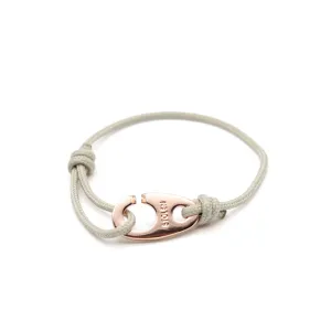 Beige Brummel Hook - Rope Bracelet