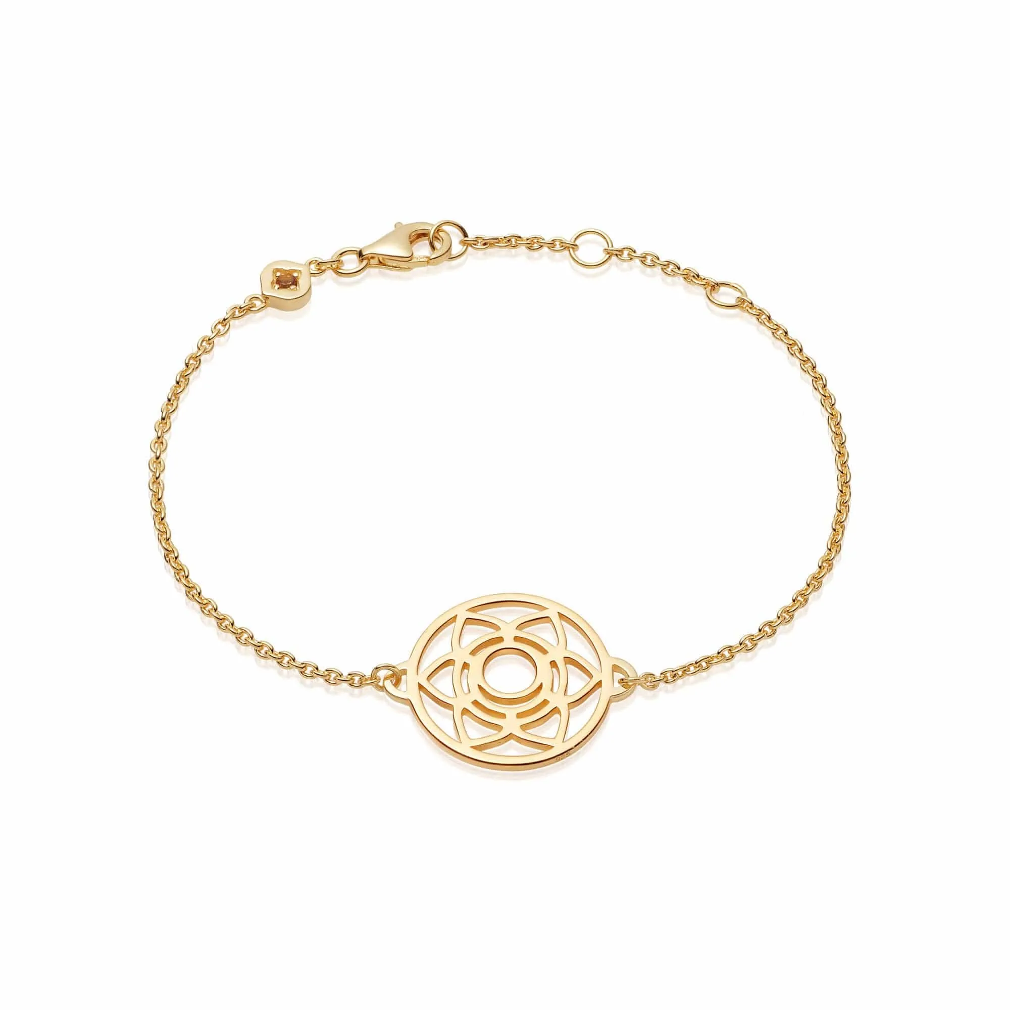 Chakra Bracelet 18ct Gold Plate