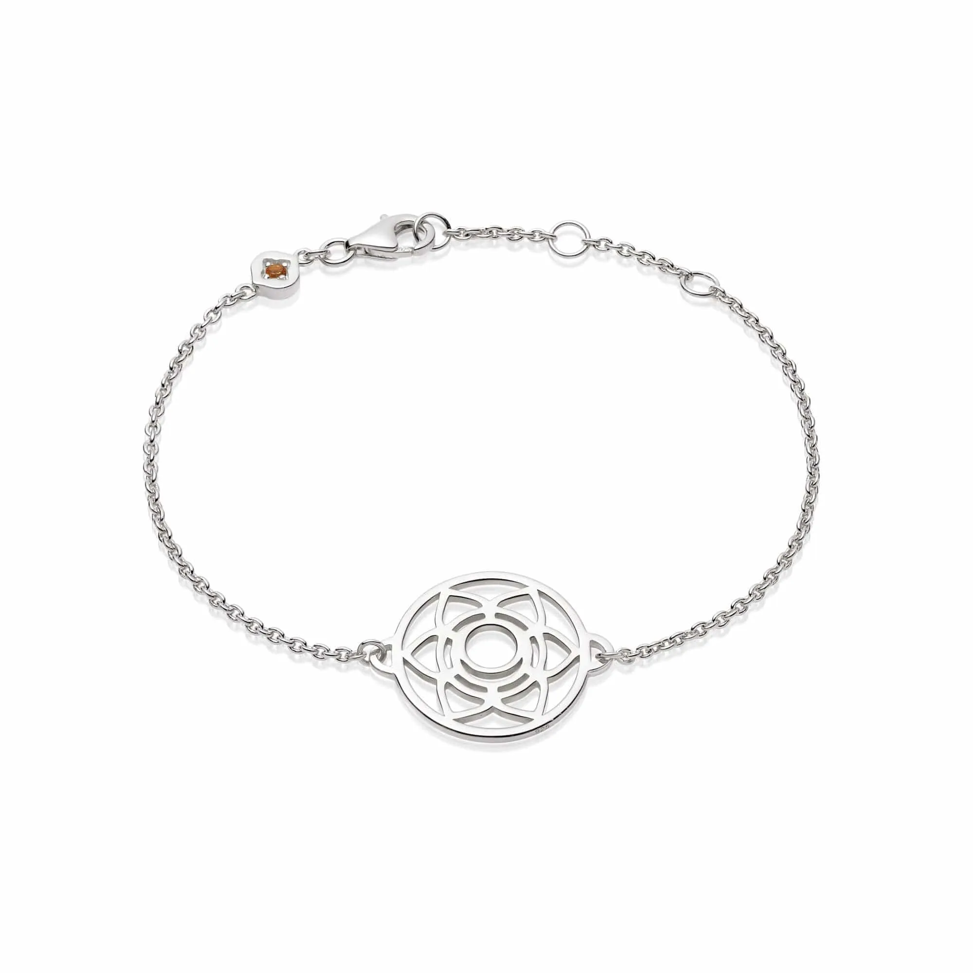 Chakra Bracelet Sterling Silver