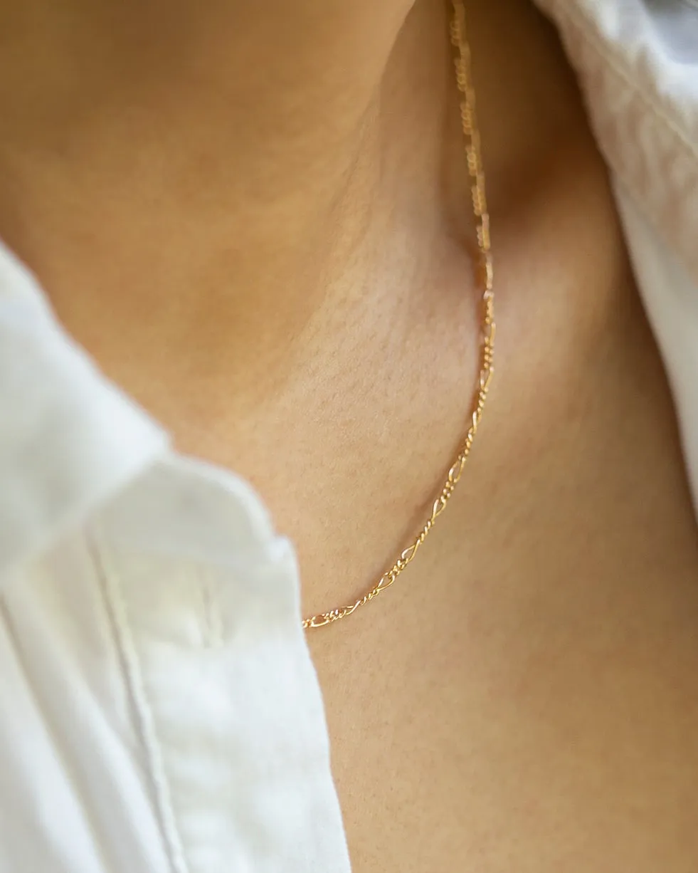 Dainty Figaro Chain Necklace