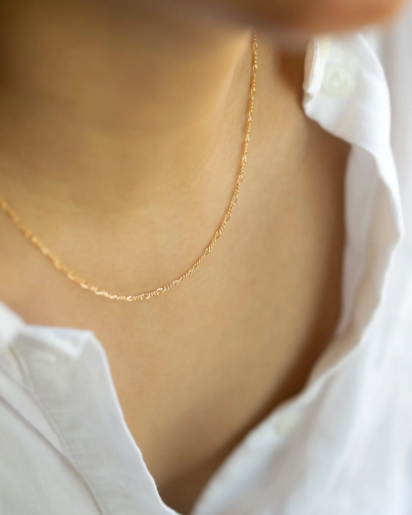 Dainty Figaro Chain Necklace