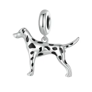 Dalmatian Bead Pet Dog Charm