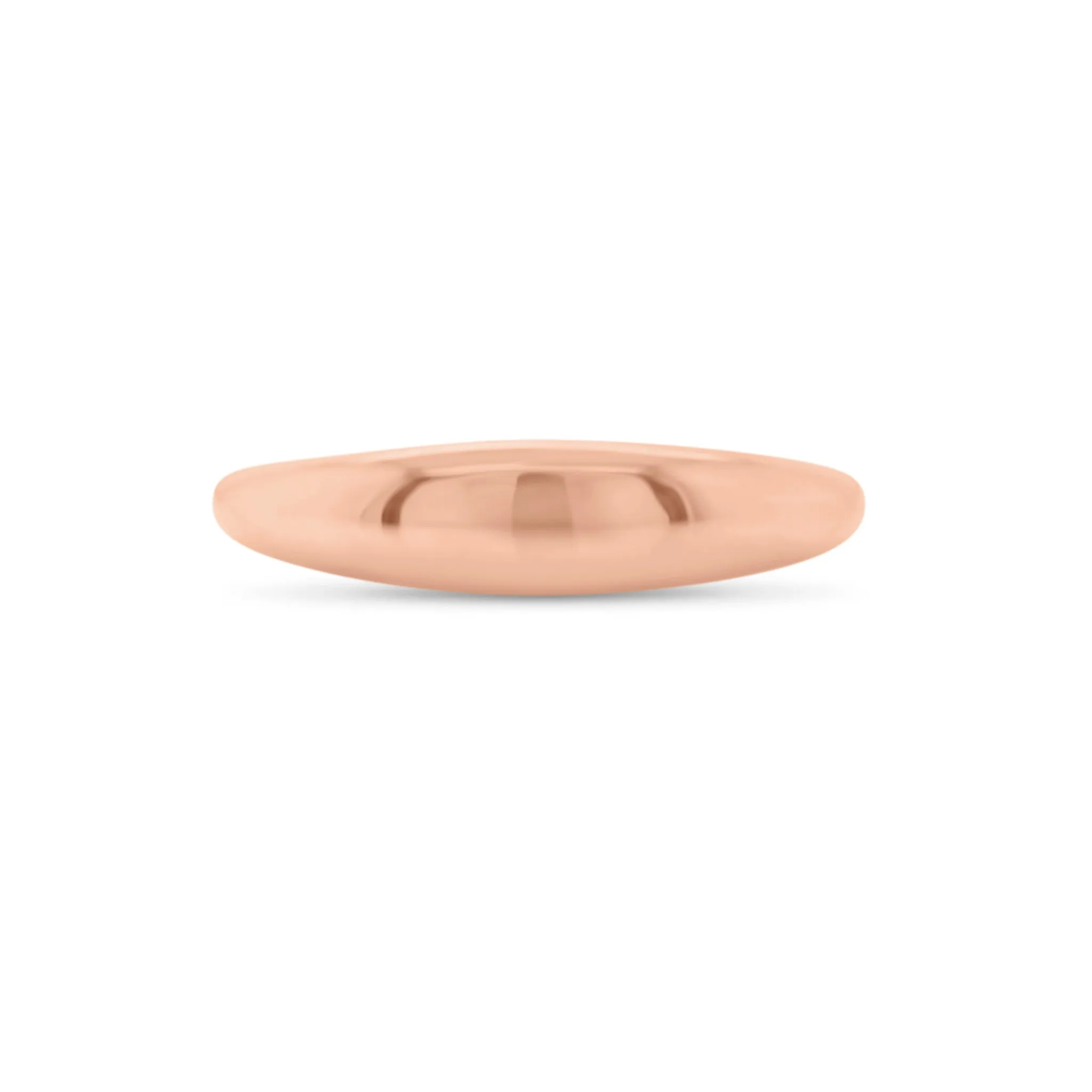 Gold Slim Dome Ring