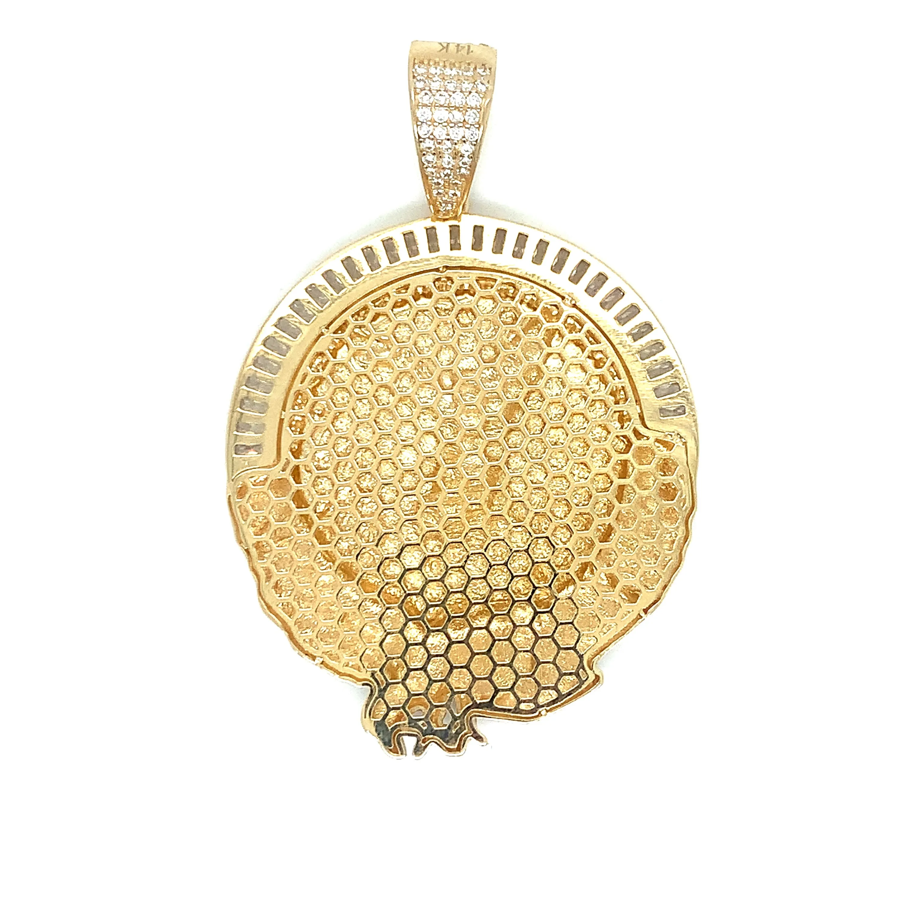 Golden Peso Pendant