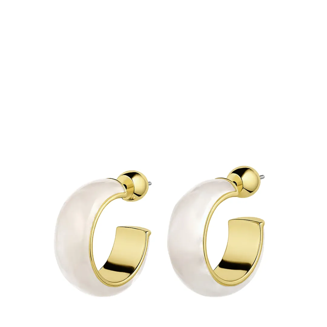 Gorjana Paseo Marble Small Hoops