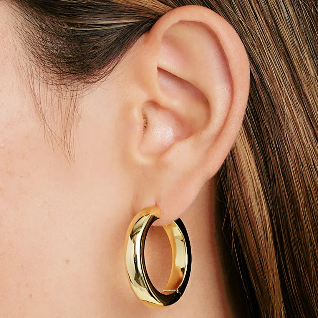 Gorjana Shawn Statement Hoops