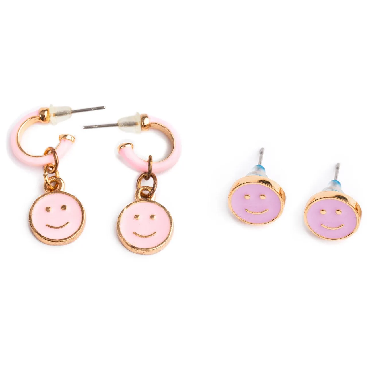 Great Pretenders Boutique Chic All Smiles Earrings, 2 Pair