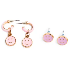 Great Pretenders Boutique Chic All Smiles Earrings, 2 Pair