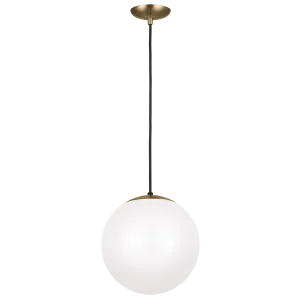 Leo - Hanging Globe Large One Light Pendant