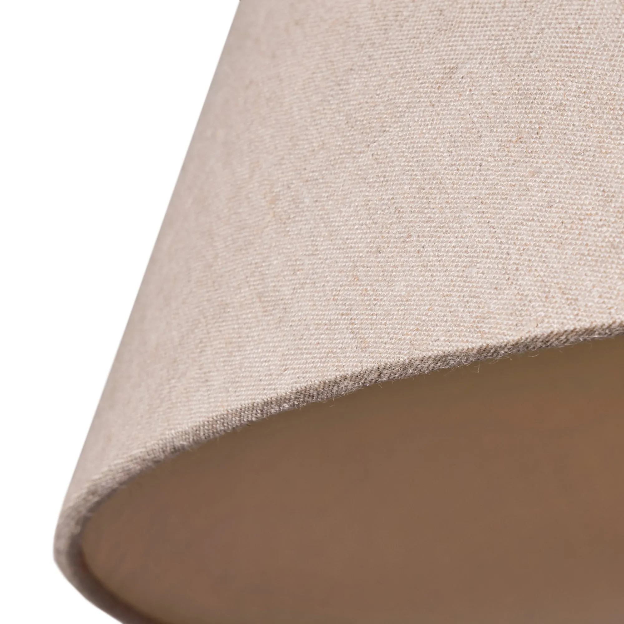 Lutine pendant shade in Natural linen