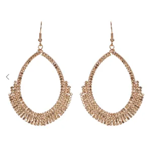 Marquee Earring - Bronze