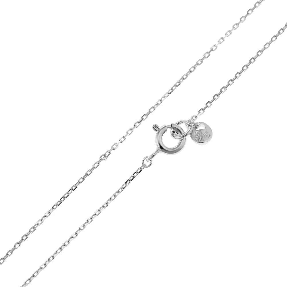 Michael Kors Sterling Silver Tapered Baguette Bar Earrings And Pendant With Chain Set