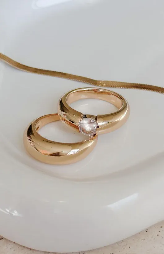 Neno Ring Set Gold