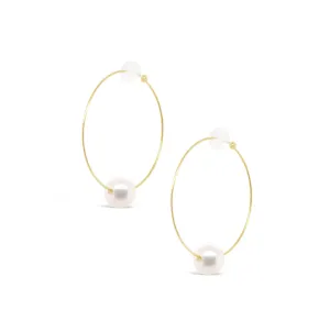 Oh So Fine Hoop Earring 18ct