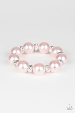 Paparazzi Bracelet ~ Extra Elegant - Pink