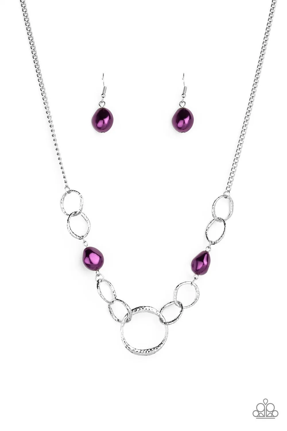 Paparazzi Necklace ~ Lead Role - Purple