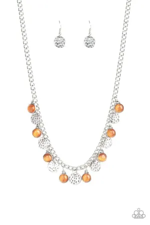 Paparazzi Necklace ~ Treasure Tour - Orange