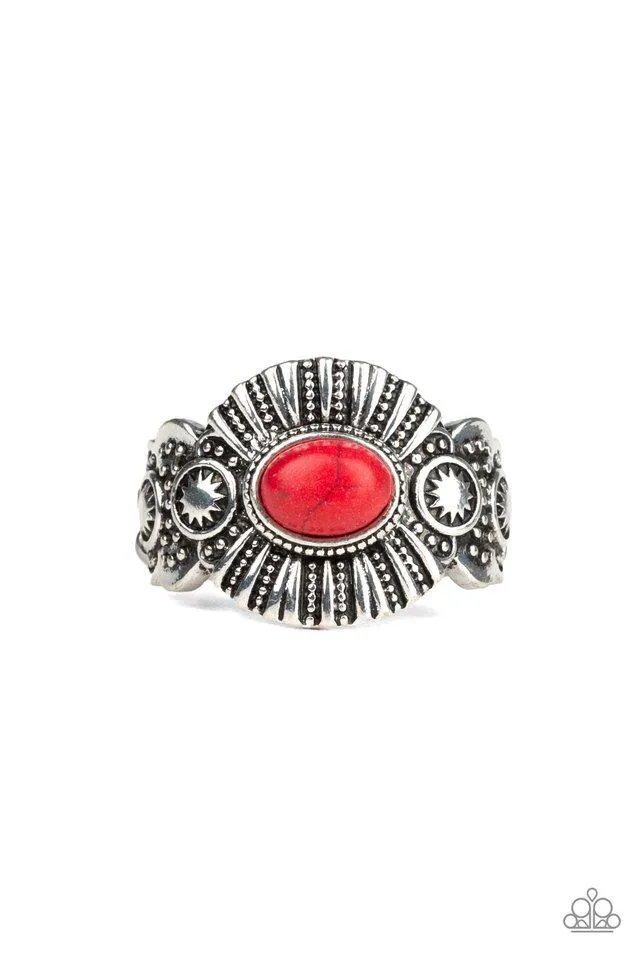 Paparazzi Ring ~ Thirst Quencher - Red