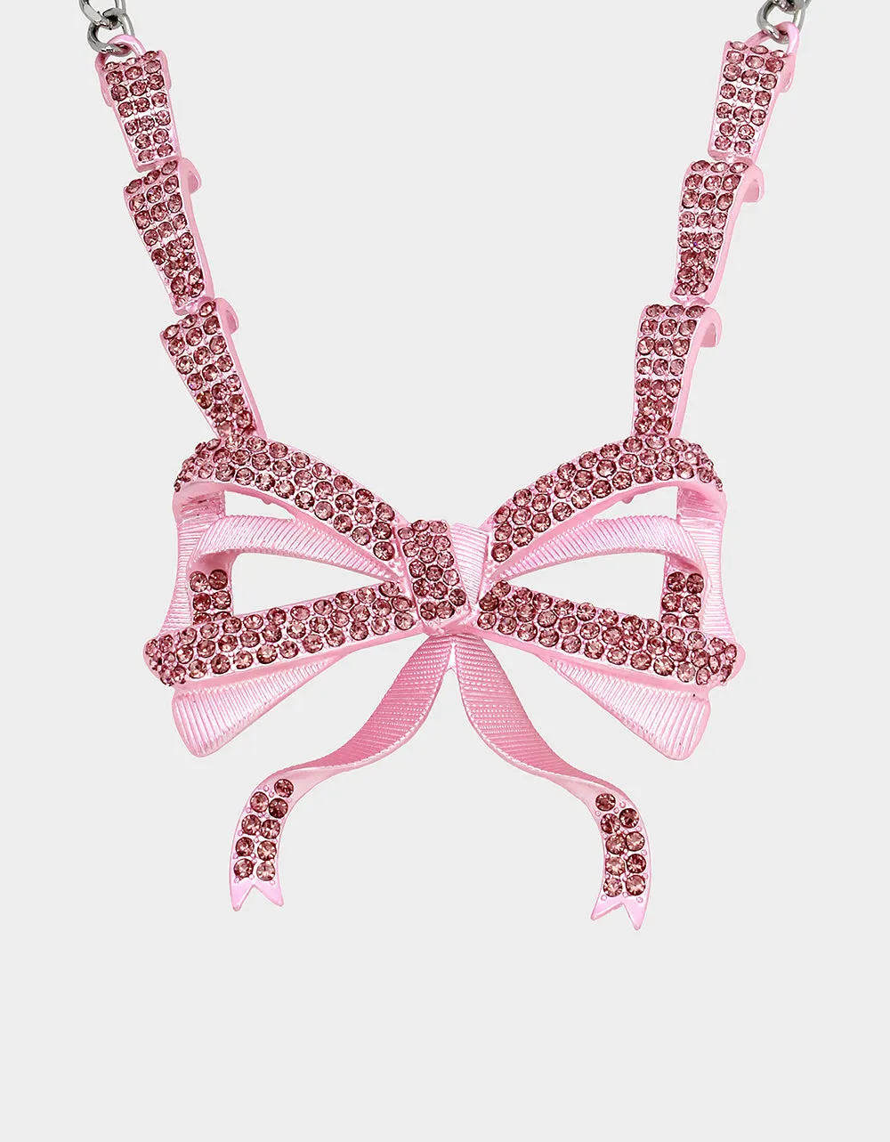 PINK BOWS BOW PENDANT PINK