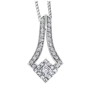 "CIENNA" STARBURST DIAMOND PENDANT