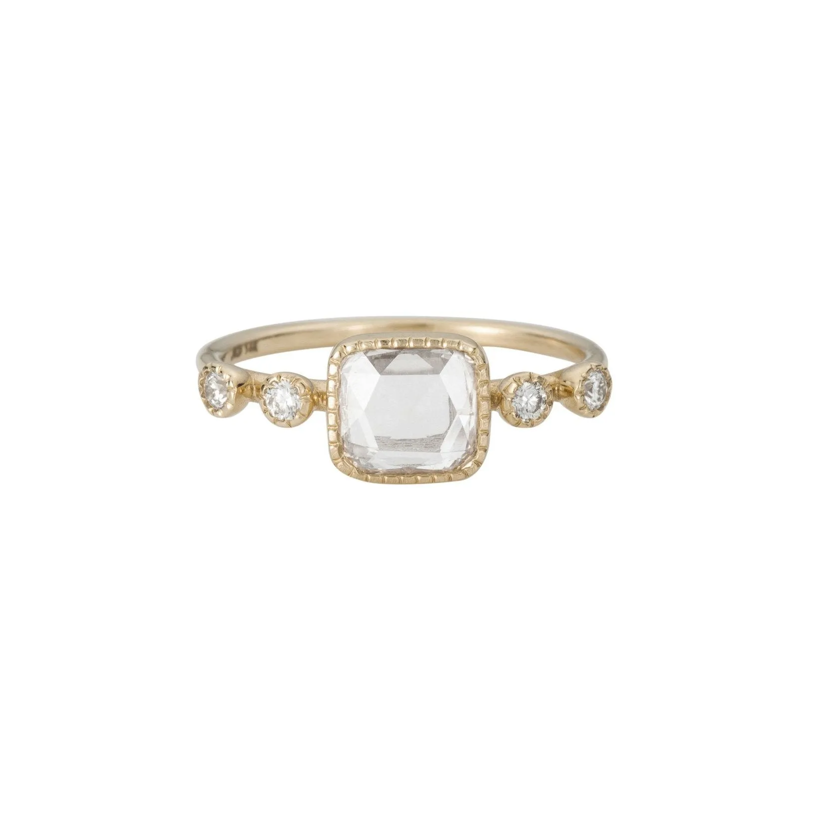 RC Square Diamond Dew Ring