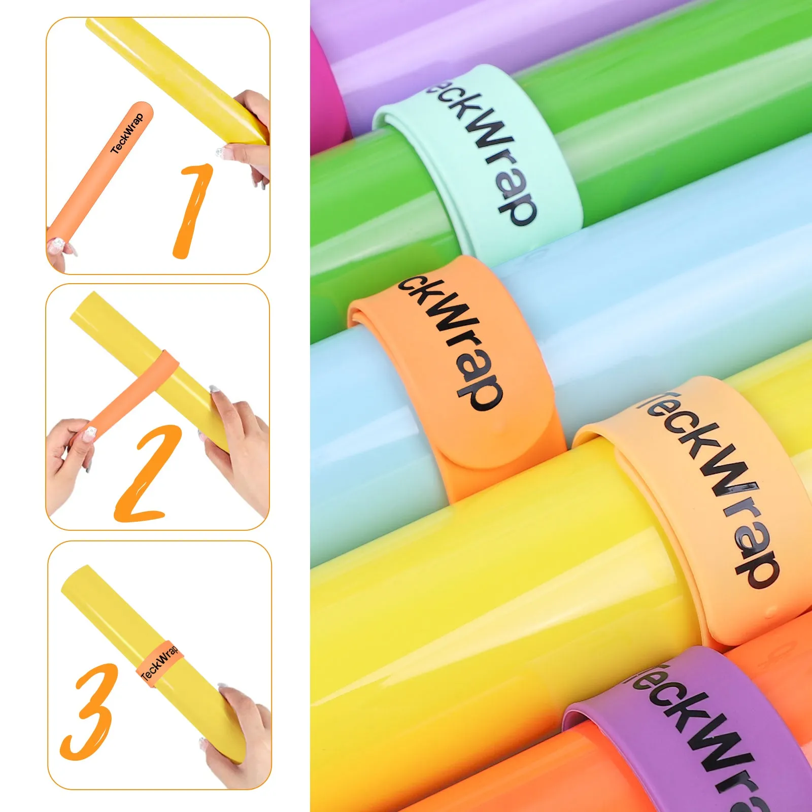 Silicone Slap Bracelets