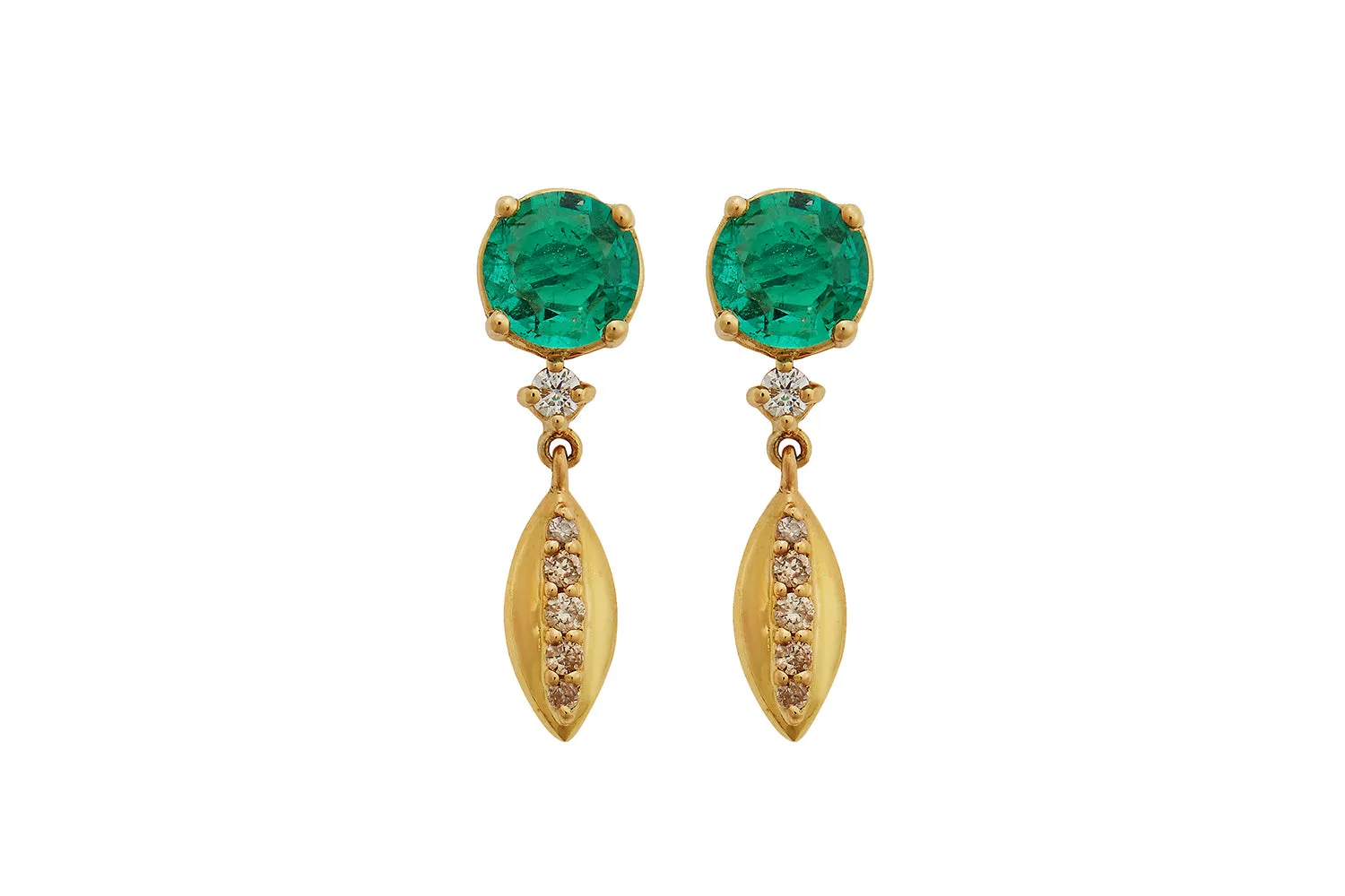 Single Dewdrop Earrings