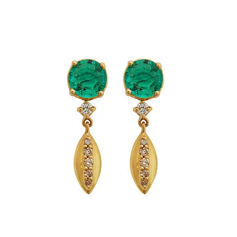 Single Dewdrop Earrings