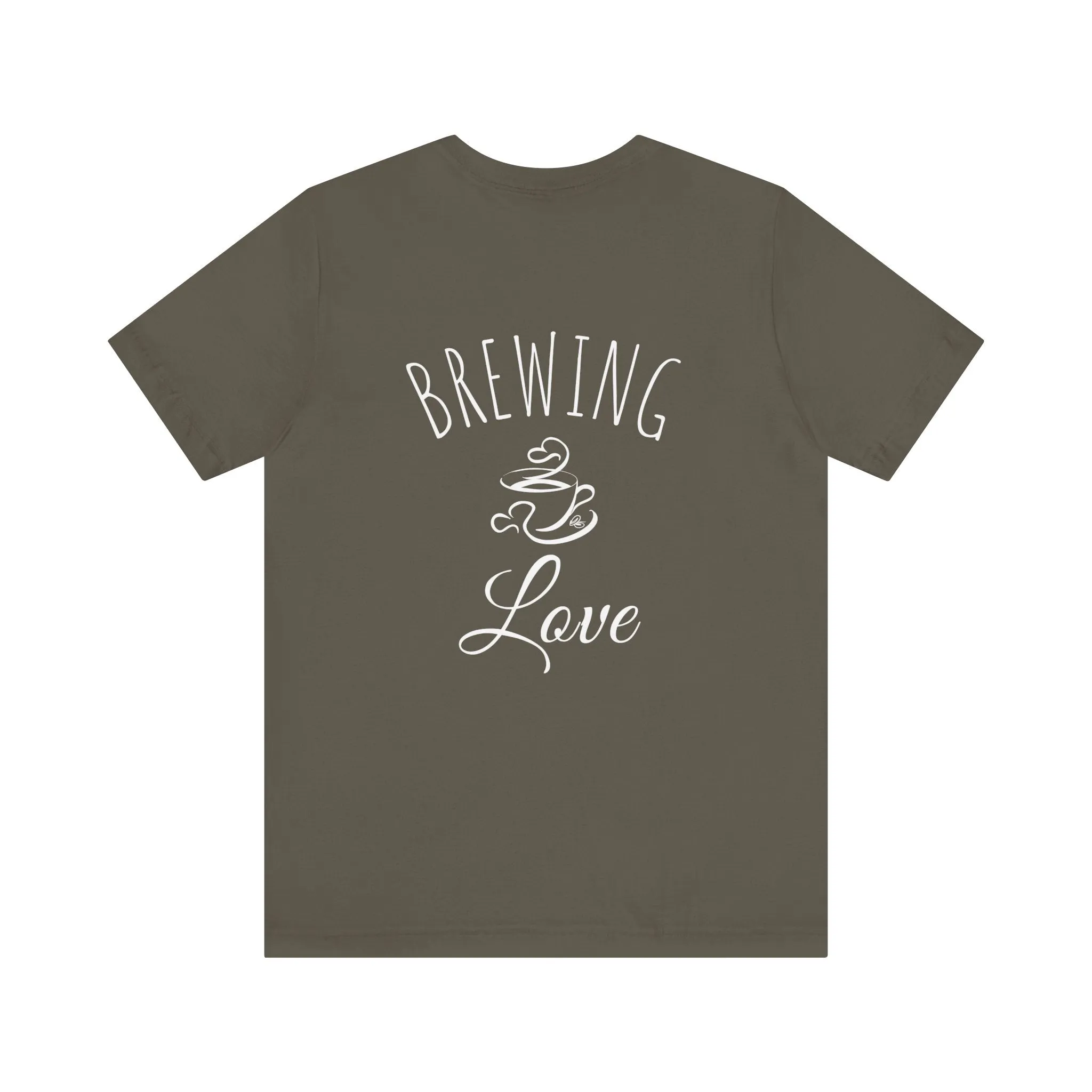 Wedding Rings Unisex Tee Brewing Love Coffee Shirt Marriage Gift Tshirt