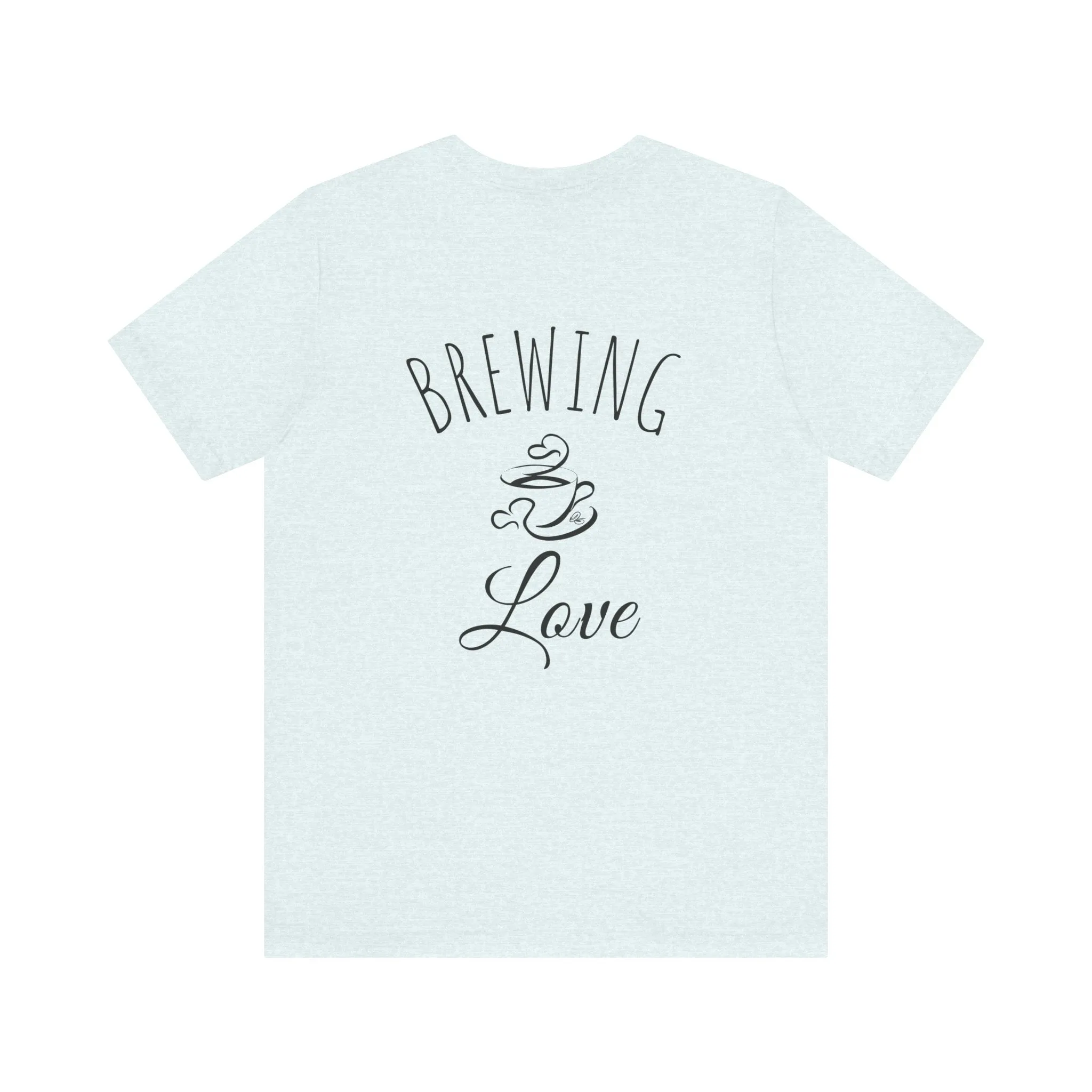 Wedding Rings Unisex Tee Brewing Love Coffee Shirt Marriage Gift Tshirt