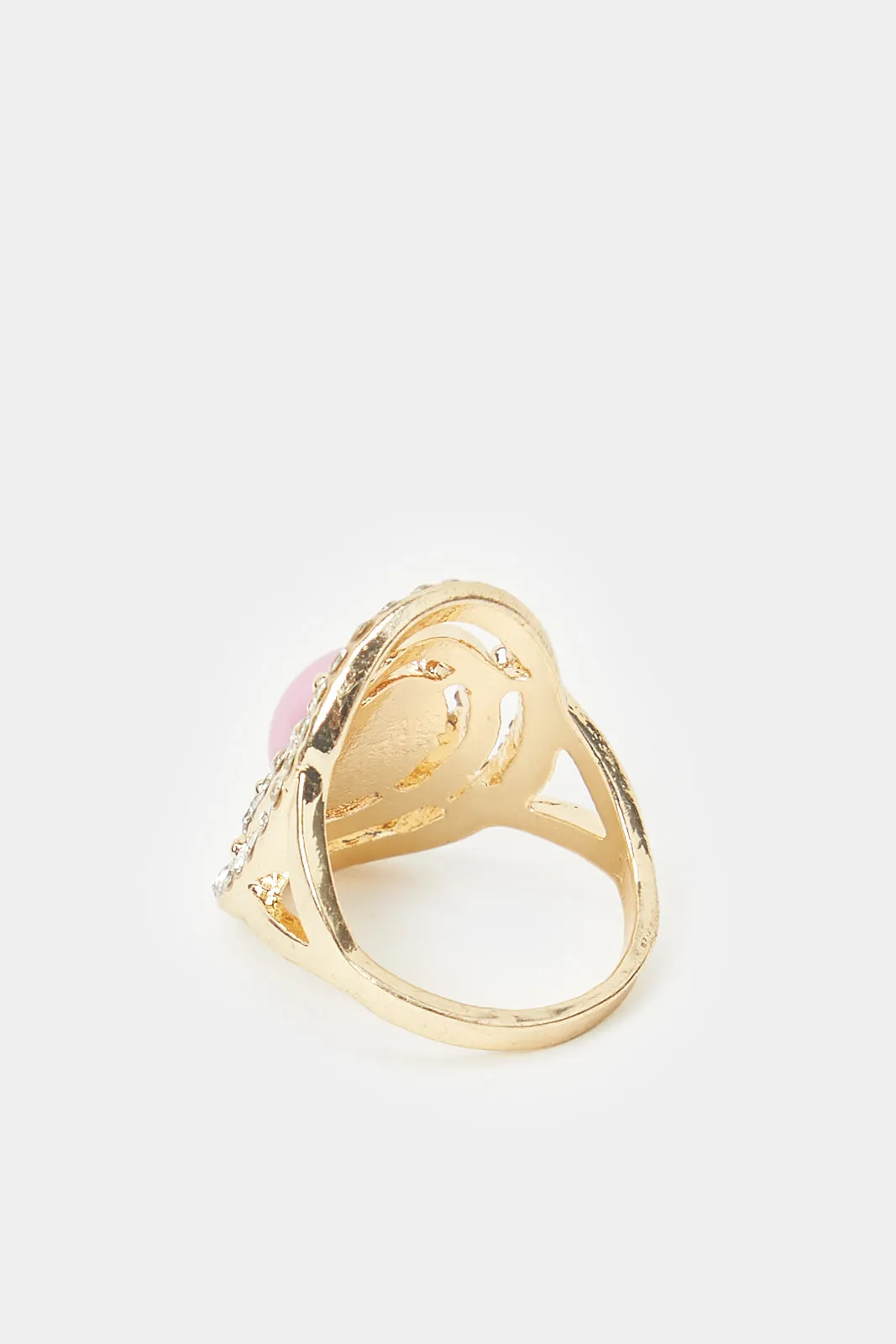 Women Gold Embellished Ring