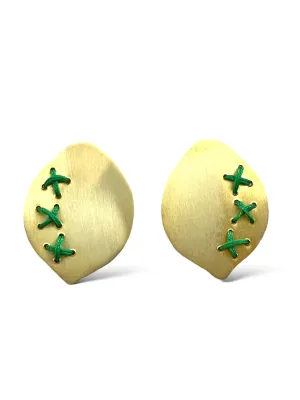 Zest lemon stud earrings